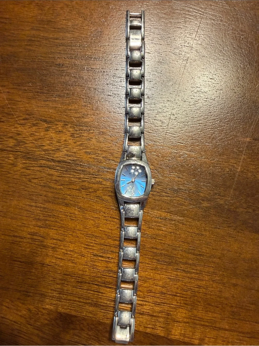 Fossil Women's Silver Bracelet Watches with Multi-Color Dials